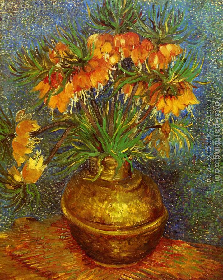 Vincent Van Gogh : Fritillaries in a Copper Vase II